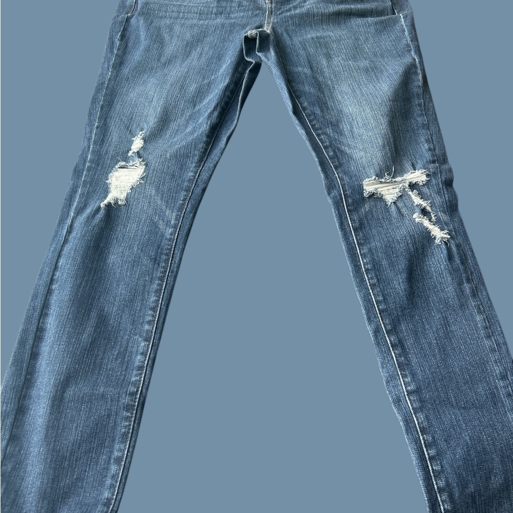 torrid Bombshell Distressed Skinny Jeans - Picture 8 of 9